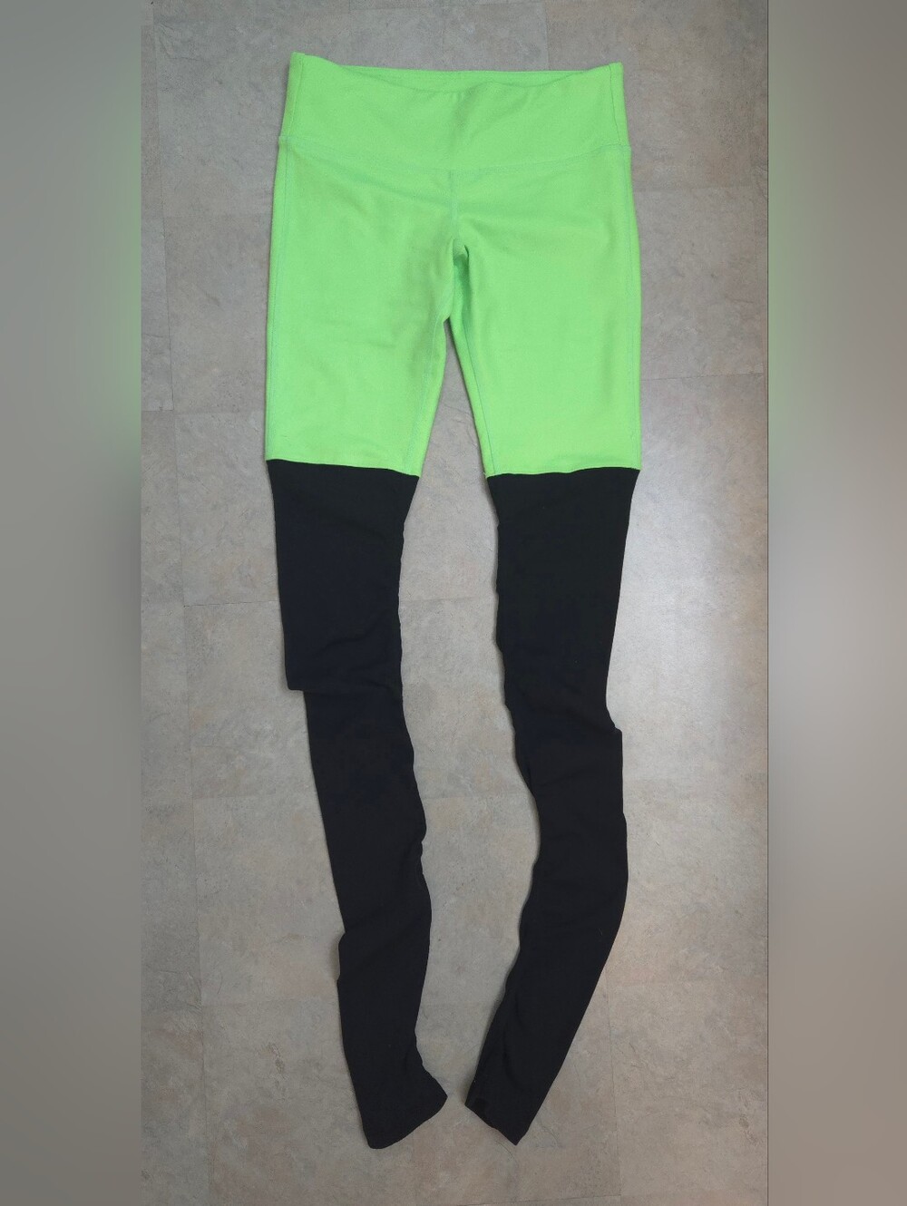 ALO Yoga Goddess High-Rise Leggings Electric Green Size S